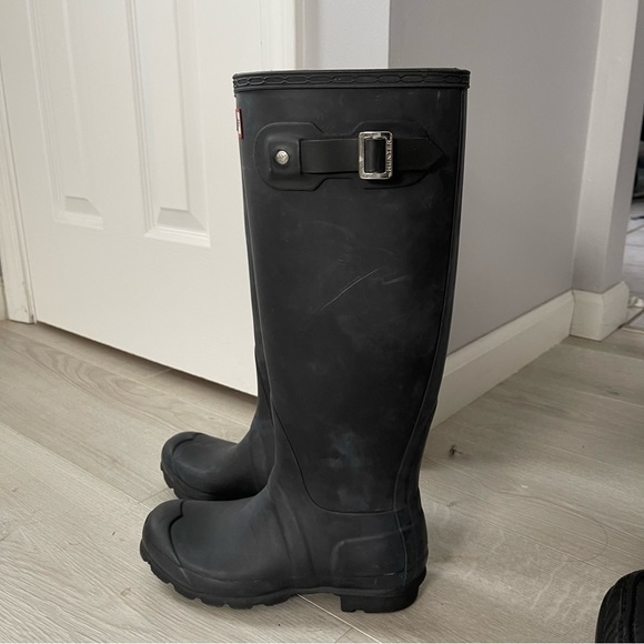 Hunter Rubber tall Rain Boots size 5 - Picture 5 of 15
